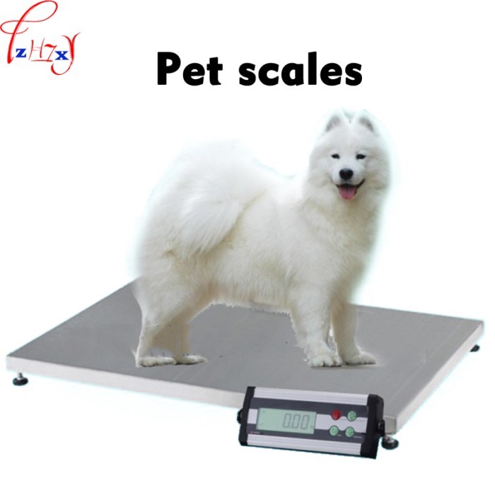 Pet weight scale 150kg/50g stainless steel pet electronic scale pet dog weight electronic weigh 110