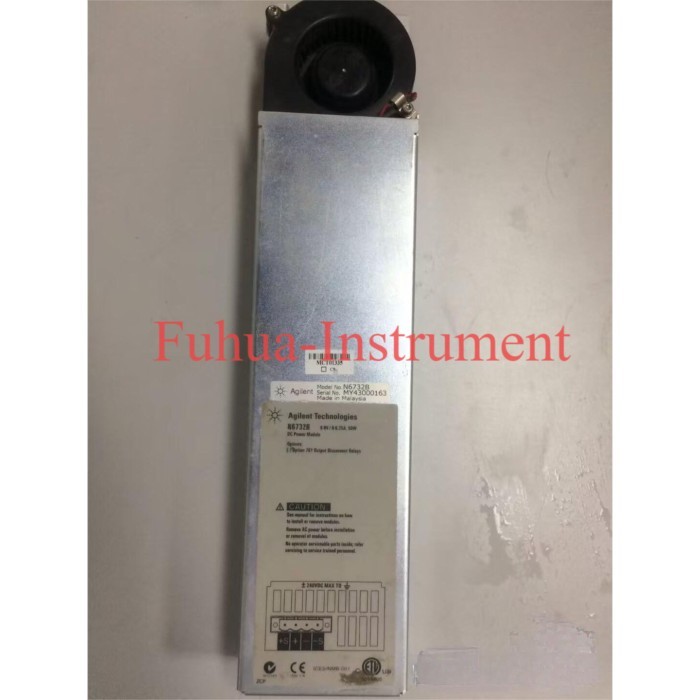 Agilent Technologies N6732B DC Power Module 0-8V/0-6 25A 50W