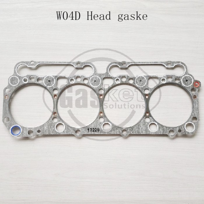 W04D W04E Cylinder Head Gasket For Hino Diesel Engine