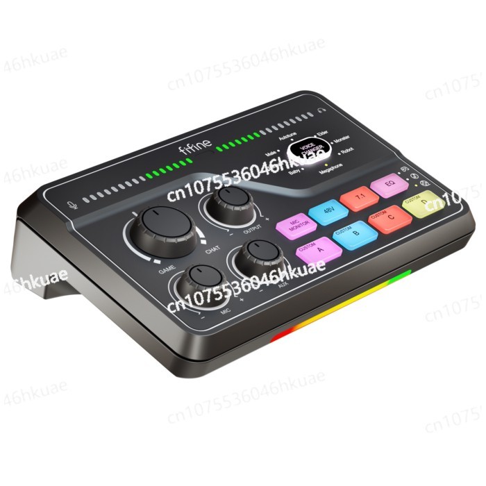 SC8 wired RGB game recording sound card