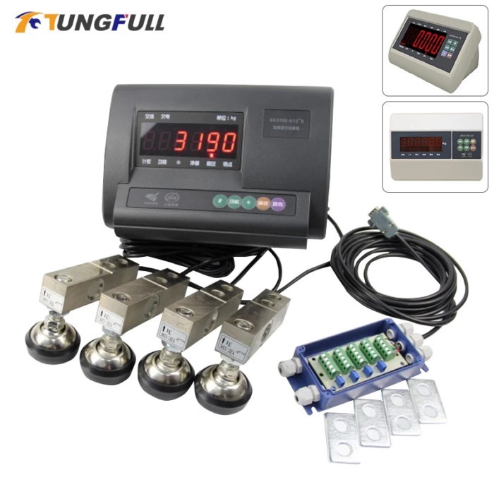 XK3190-A12E Weight Indicator RS232 Load Meter Controller 0-3T Load Cell Weighing Display Load Instr