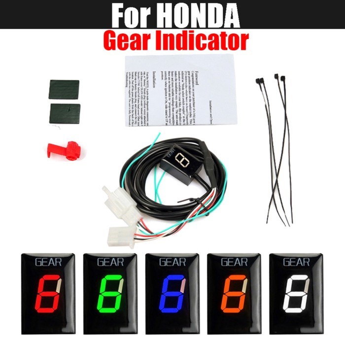 Motorcycle Gear Indicator Gear Display Meter For HONDA CBF500 CBR 600 CBR600 F3 F4 F4i FS CBR900RR