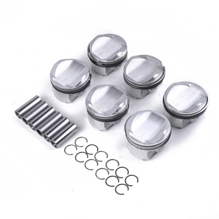 6PCS 06E107066BM Engine Pistons Kit 06E107066CF For Audi A6 S6 Avant A7 A8 S8 2.8FSI 06E107065CF 06
