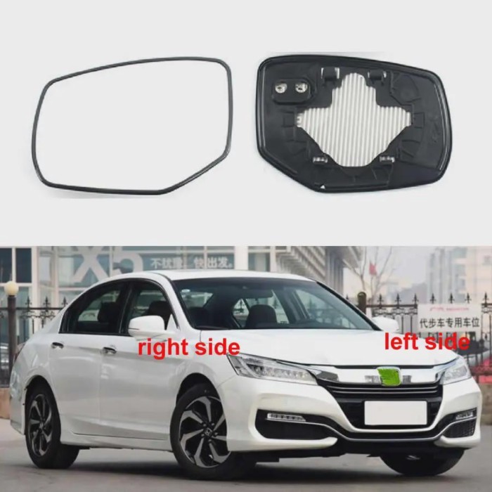 For Honda Accord 9th Generation 2.4 Car Accessories Rearview Mirror Lenses Side Mirrors Reflective