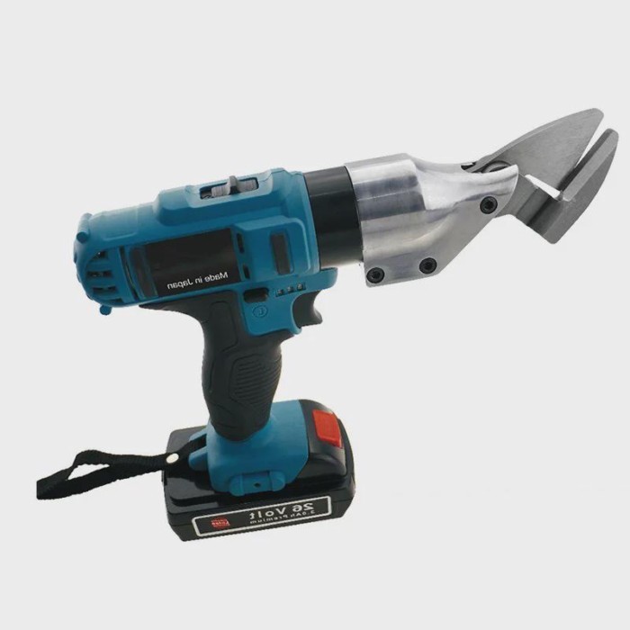 Hot Sale Handheld Lithium Battery Rechargeable Electric Scissors 26V Portable Cutting Machine Iron