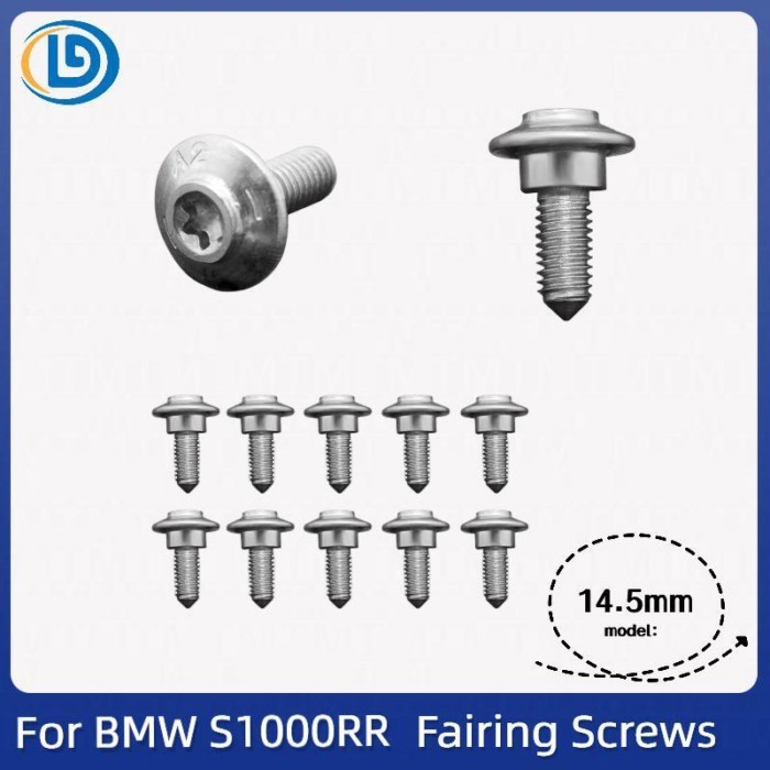 Shell Fairing screw M5X14.5 For BMW F750GS F850GS ADV F900R F900XR F800R C650GT C600 C400GT C400X o