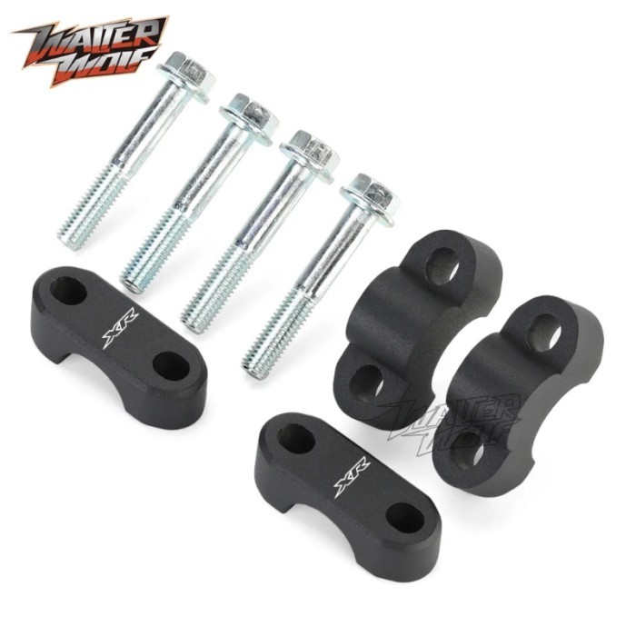 Motorcycle Handlebar Risers For HONDA XR 230 250 400 Motard XR250R/L XR600R XR650R/L XR230R XR400R