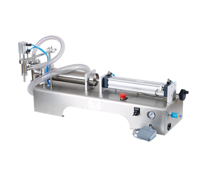 100-500ml Liquid Detergent Shampoo Cosmetic Semi-automatic Paste Liquid Filling Machine