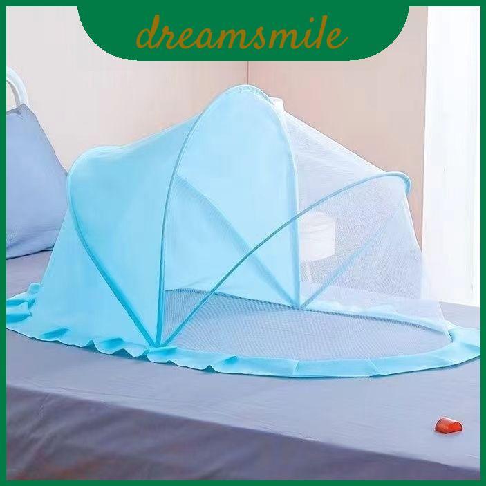 Canopy Bed Baby พร้อมโครงสร้างแบบพับได้และตาข่ายเข้ารหัสสําหรับเด็กวัยหัดเดินป้องกันเตียง