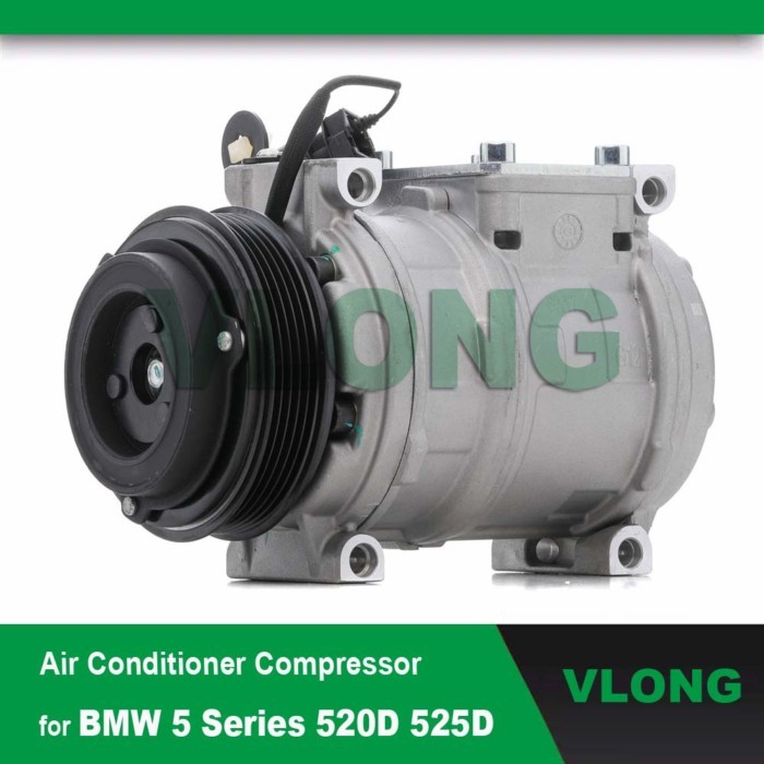 Auto AC Compressor For BMW 5 Series F07 F10 F18 520 D 525 D 520D 525D N47 64529399072 64529223694 6