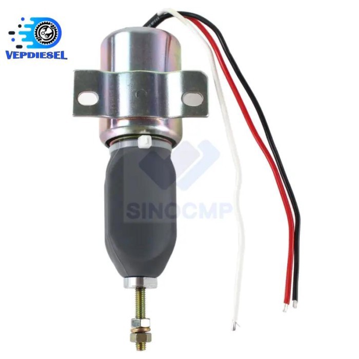 Shutoff Solenoid 12V For Woodward Engine 1753ES-12E6ULB1S1 SA-3786-12 SA-4976-12 1751ES-12E2ULB1S1