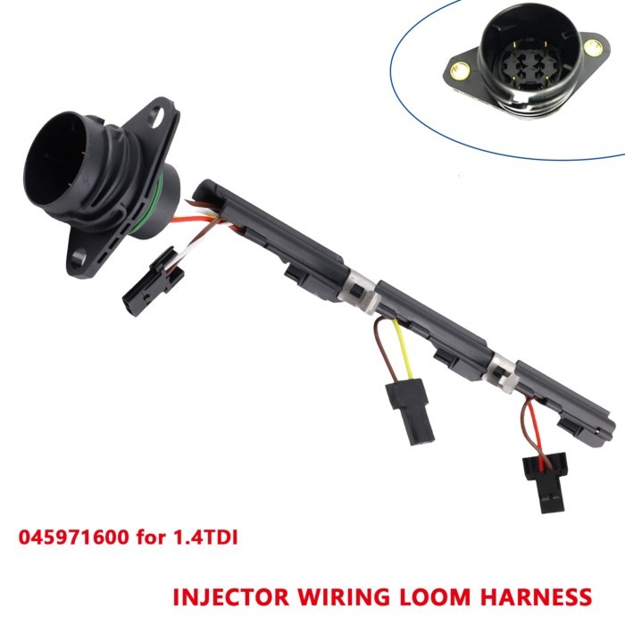 045971600 Injector Wiring Harness Fit for Audi A2 8Z0 VW Lupo Polo Fabia Ibiza 1.2 1.4 TDI