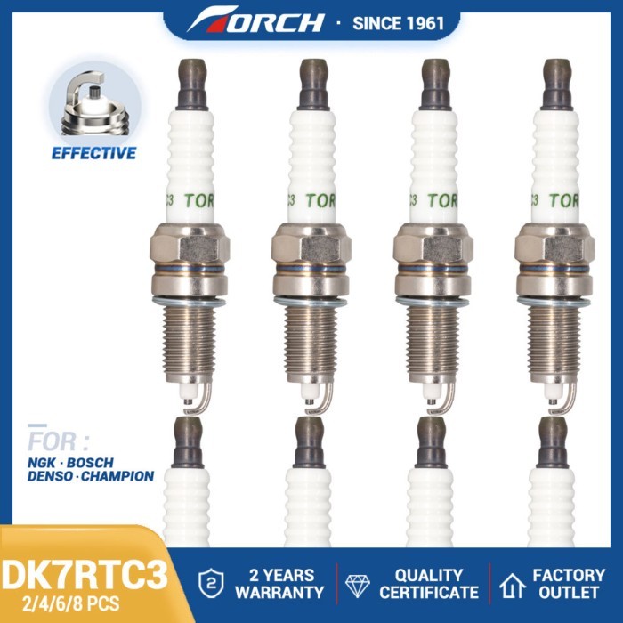 Candle ZKR7A-10 Spark Plug Replacement Torch DK7RTC3 Standard Spark Plug Auto Resistor Bujia