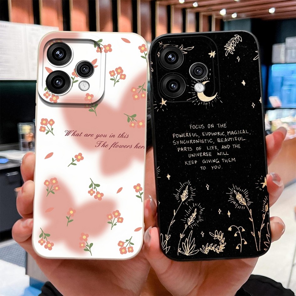 ปลอกสําหรับ OPPO Reno 15 Pro 15F 15C 5G เคสโทรศัพท์ป้องกันกล้องน่ารักการ์ตูนรูปแบบสําหรับ OPPO Reno15 F 15 C Pro กันชน Capa