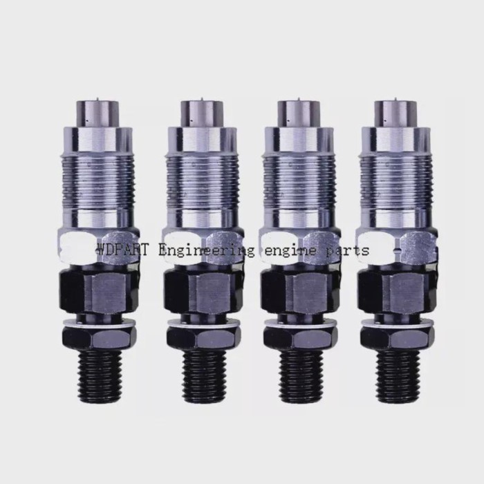 4Pcs Fuel Injector 093500-3190 0935003190 For Mitsubishi S4E S4S 4DQ50 Engine