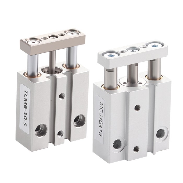 MGJ  TCM series Miniature Guide Rod Cylinder MGJ6-5 MGJ6-10 MGJ6-15 MGJ10-5 MGJ10-10 MGJ10-15 MGJ10