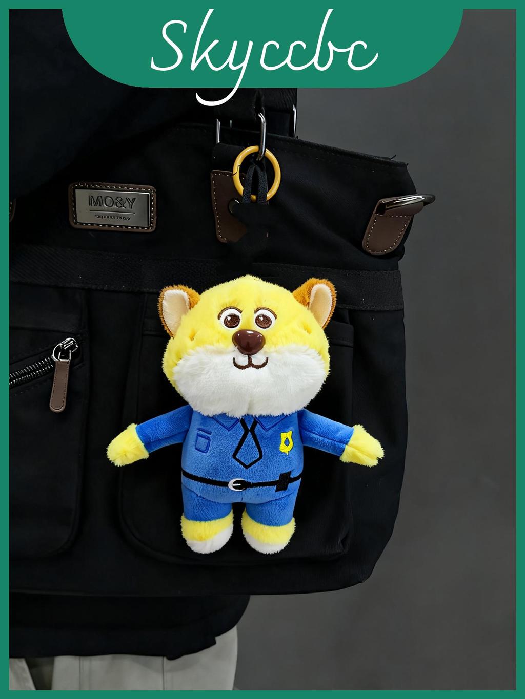 น่ารัก Zootopia Nick Sloth Sloth และ Benjamin พวงกุญแจตุ๊กตากระเป๋าสําหรับตกแต่ง