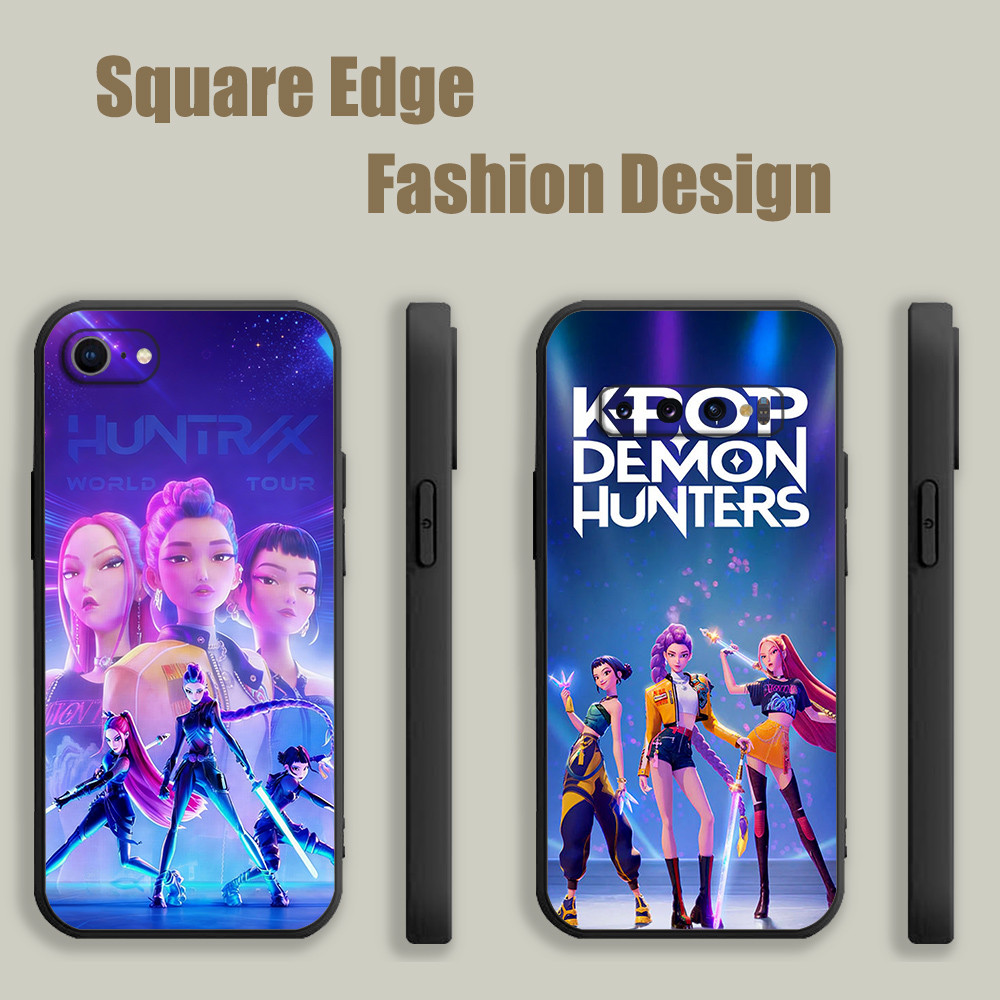 ปลอกสําหรับ POCO M6 X6 X7 Pro C61 C65 F7 Kpop Demon Hunters Cast อะนิเมะ Rumi Zoey UPC05 เคสโทรศัพท์