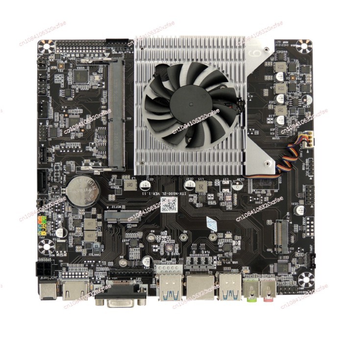 All-New 12th Gen N100 Mini ITX Motherboard - Quad-Core All-in-One Mini PC for HTPC & Digital Signag