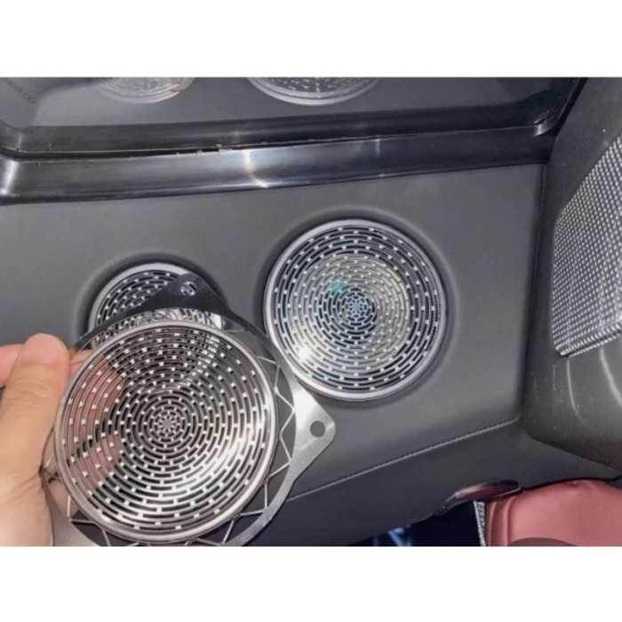 12 * for Rolls Royce Ghost/Wraith/Cullinan door tweeter BBQ cover -