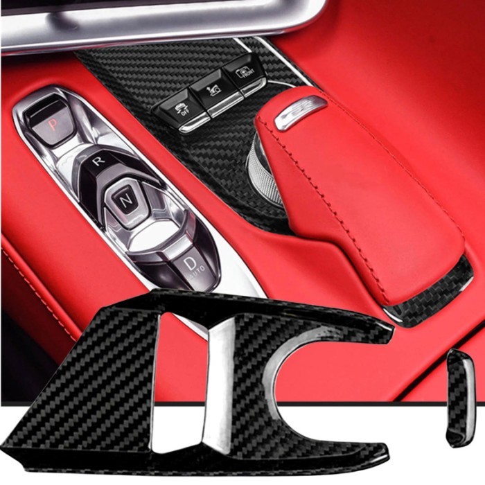 Car Interior Console Multimedia Button Adjustment Panel Trim For Chevrolet Corvette C8 HTC Z51 Z06