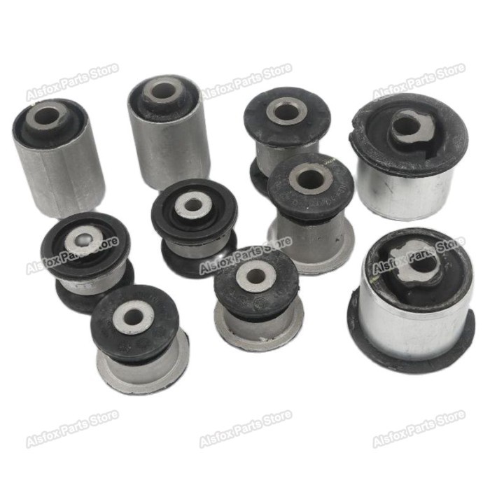 Front Upper Lower Wishbone Control Arm Inner Bushing 10PCS For VW Touareg Audi Q7 7L0407077 7L04123