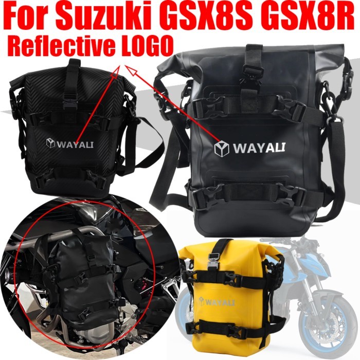 For Suzuki GSX-8S GSX-8R GSX8S GSX8R GSX8 GSX 8 R S Accessories Waterproof Tool Bag Frame Crash Bar