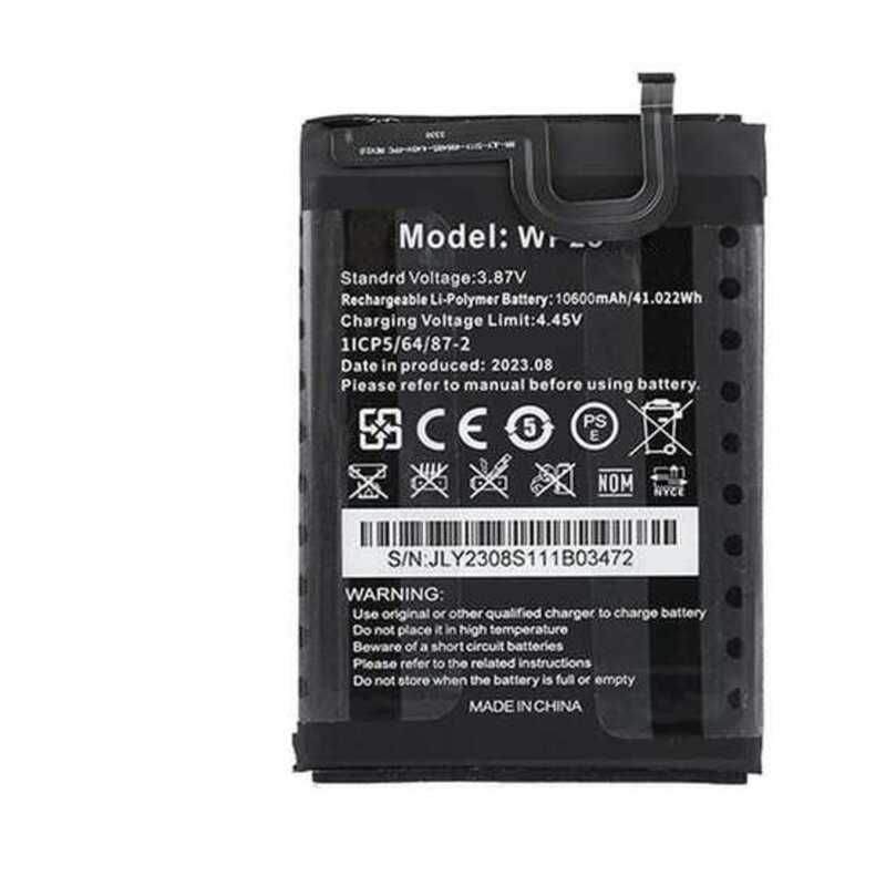 ❥ Aibaoqi สมาร์ทโฟนแบตเตอรี่ Oukitel Wp23 Pro ความจุสูง10600mah แ