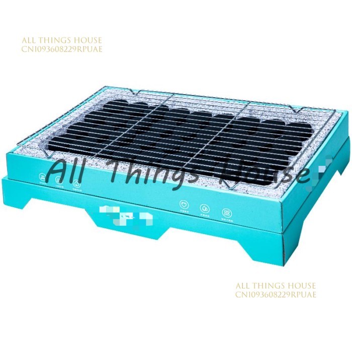 Disposable Family Smokeless Carbon Grill Camping Charcoal Grill Outdoor Grill Portable