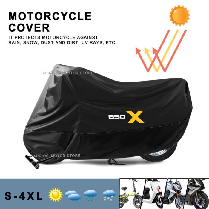For QJ Motor SVT 650 X  Motorcycle Cover UV Protective Dustproof Waterproof Motorcycle Rain Cover