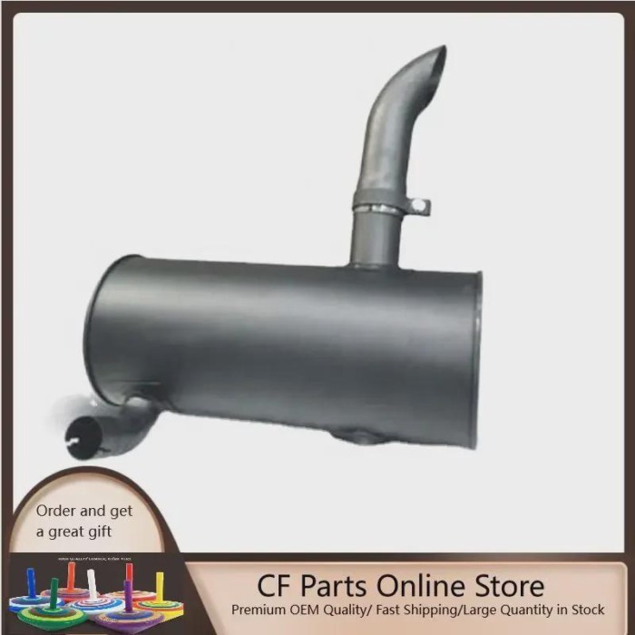 Muffler YN12P00041P2 for Kobelco Excavator SK200-8 SK210DLC-8 SK210D-8 SK210LC-8