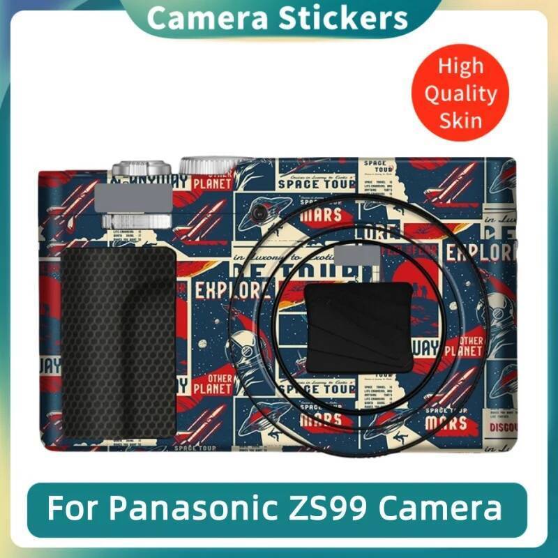 Decal Skin สําหรับ Lumix ZS 99 กล้องสติกเกอร์ ZS99 Anti-Scratch Wrap ฝาครอบฟิล์มสําหรับ Panasonic DC