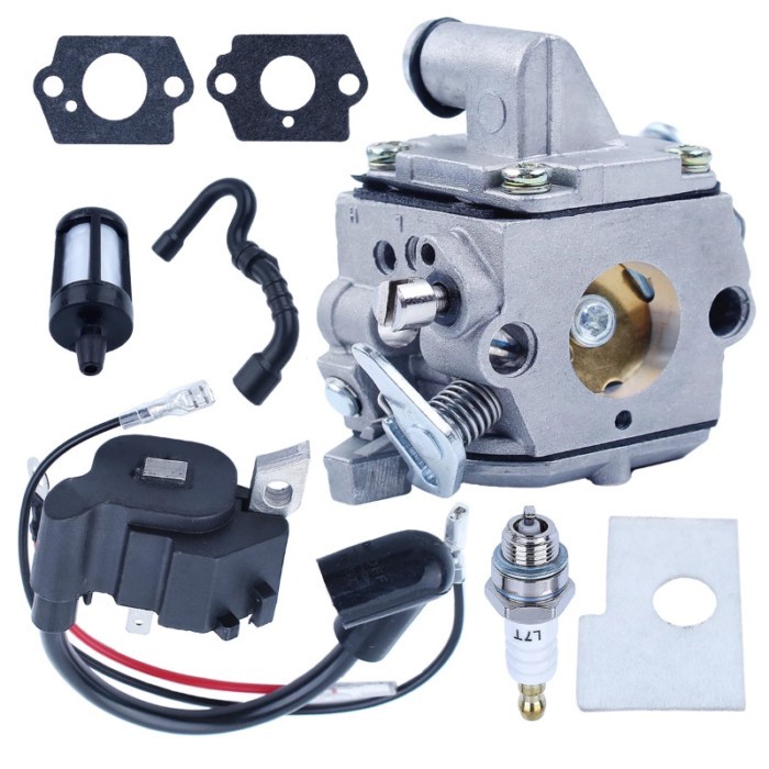 MS170 Carburetor for Stihl 017 018 MS180 MS180C MS170C Chainsaw C1Q-S57A 1130-120-0603 with Ignitio