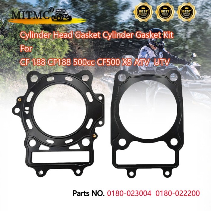 Cylinder Head Gasket Cylinder Gasket Kit For CF 188 CF188 500cc CF500 X5 ATV UTV 0180-023004 0180-0
