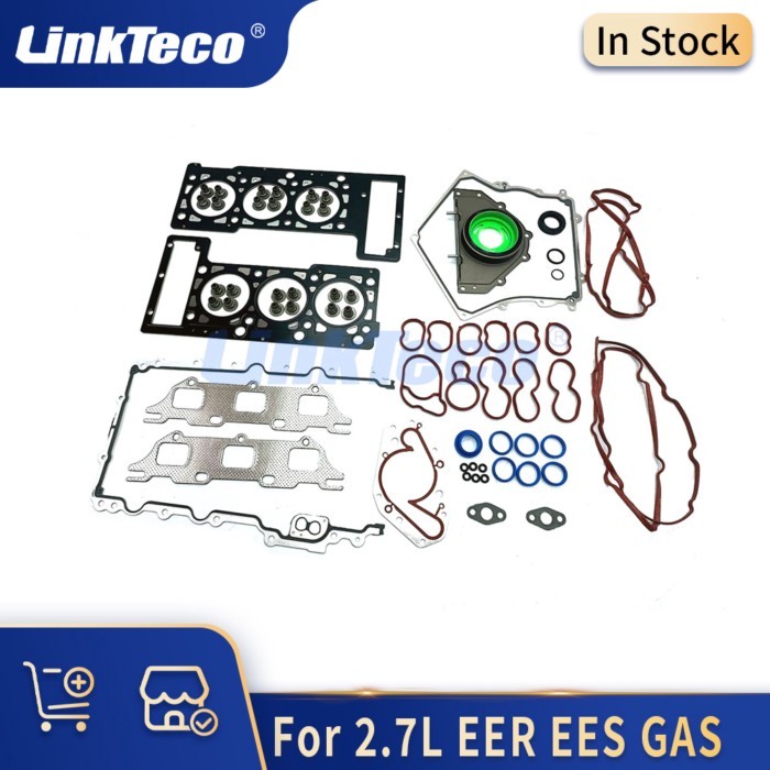 Auto Engine Parts Full Gasket O-Rings Seals Set Kit Fit 2.7 L EER EES Gas 97-12 For CHRYSLER 300 DO