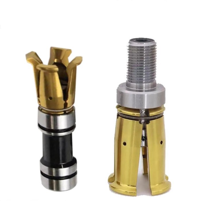 BT30 BT40 45 Degrees Gripper External Internal Threaded Spindle Claw Clamp 4 Petal Pull Claw Tool M