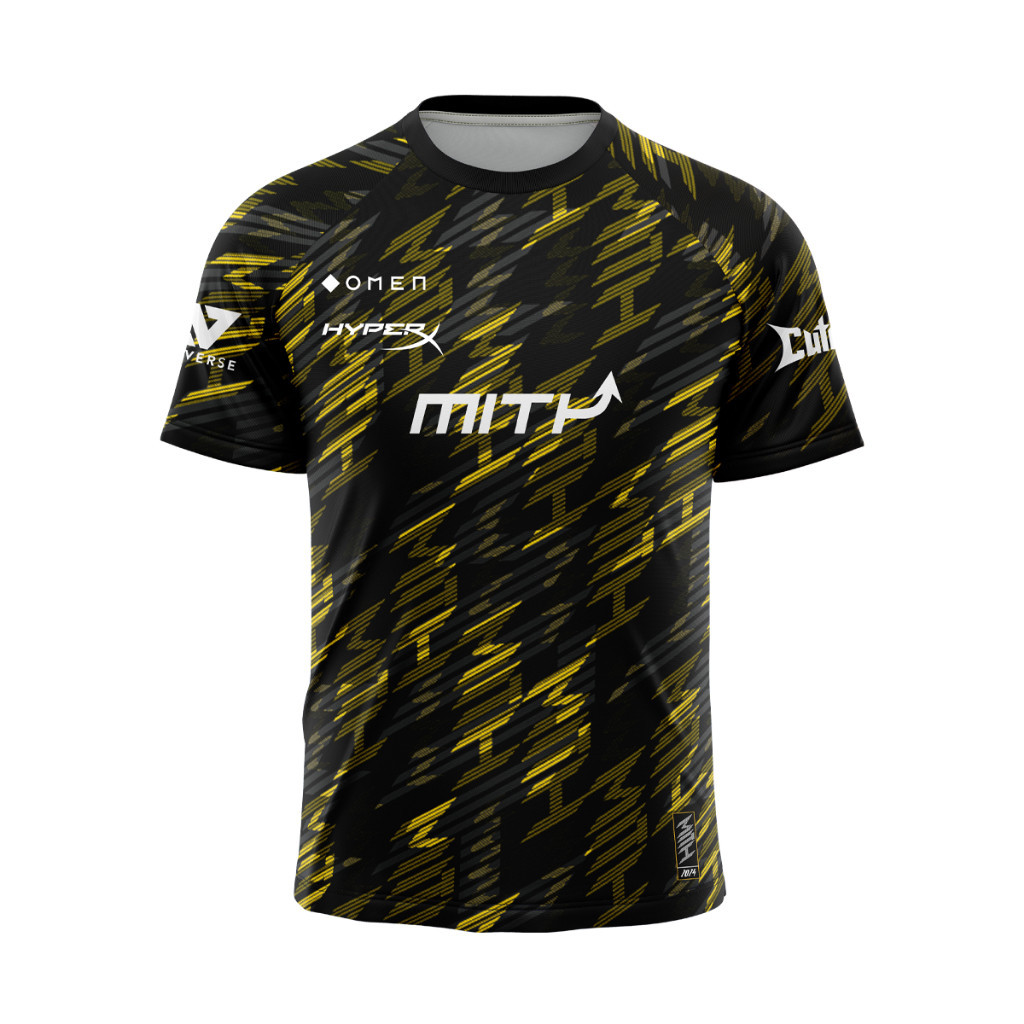 Mith Jersey 36 - ชื่อที่กําหนดเองของ None (รหัสที่ปรับแต่งได้), เกมฟรี MiTH E-sport Full Sublimation Round Neck Mens T-Shirt‌‌