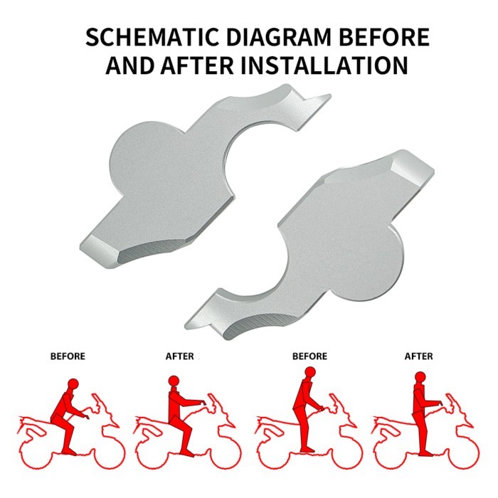 For BMW R nine T Pure RNINET R9T 9T Pure Racer 2014-2024 Motorcycle Handlebar Riser Handle bar Clam