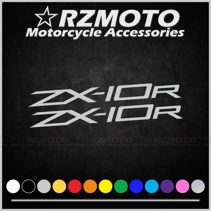 For Kawasaki ZX10R ZX-10R Motorcycle Sticker Car Decoration Fuel Tank Engine Logo Fairing Windshiel