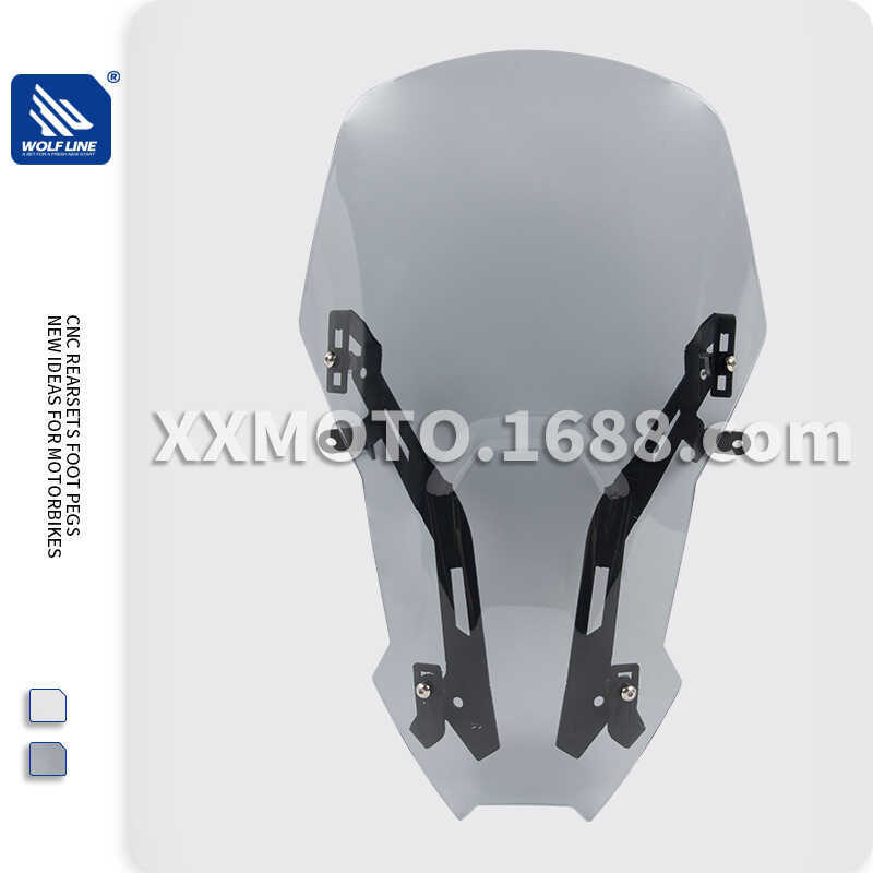 เหมาะสําหรับ HONDA HONDA CRF1100L 20-23 กระจกรถจักรยานยนต์ดัดแปลงกระจกหน้ารถ