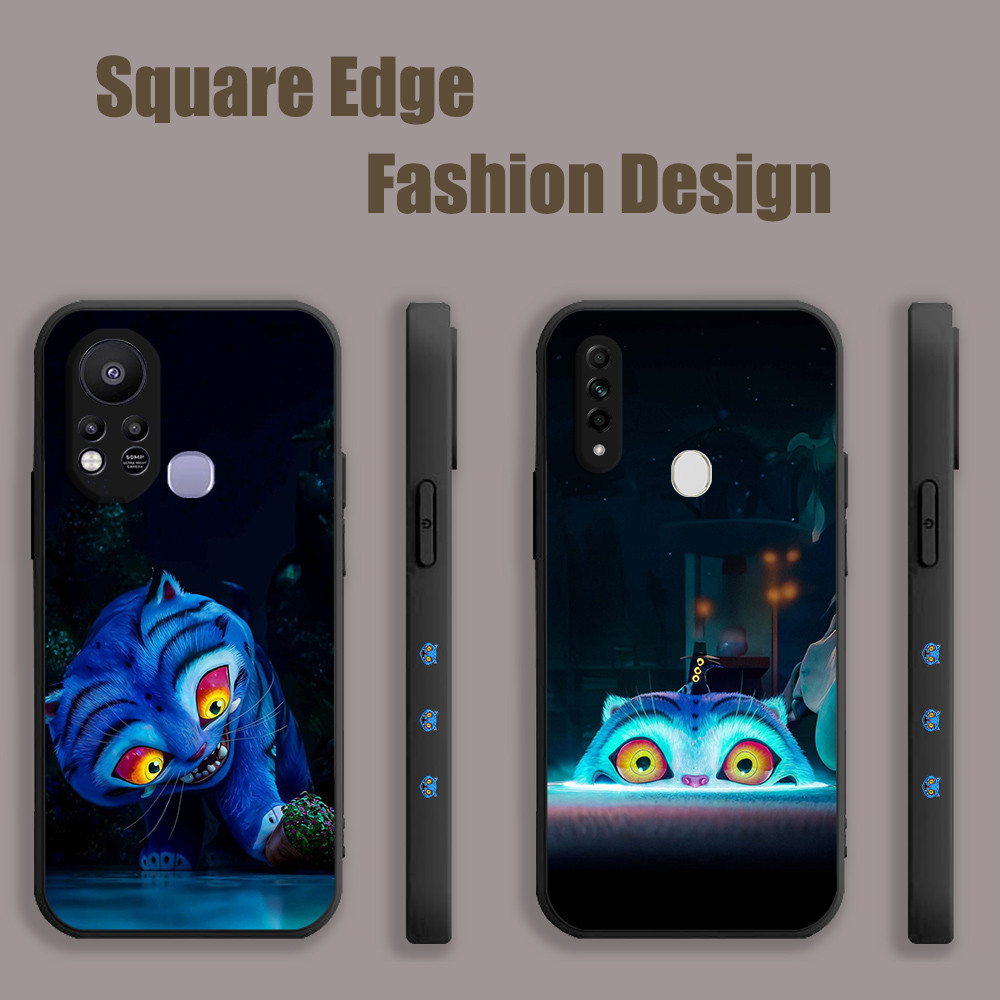 ปลอกสําหรับ OPPO A53 A76 Reno6z A95 Lite A96 A77 X5 Pro Reno 7 Reno 8 Derpy Tiger Kpop Demon Hunters