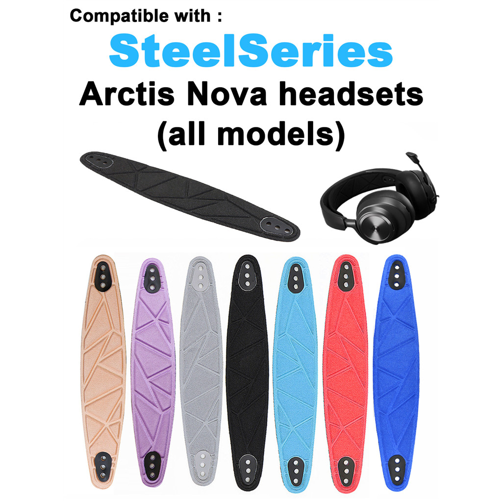 เหมาะสําหรับหูฟัง SteelSeries Arctis Nova ทุกรุ่น (ทุกรุ่น) ที่คาดผมหูฟังทดแทน