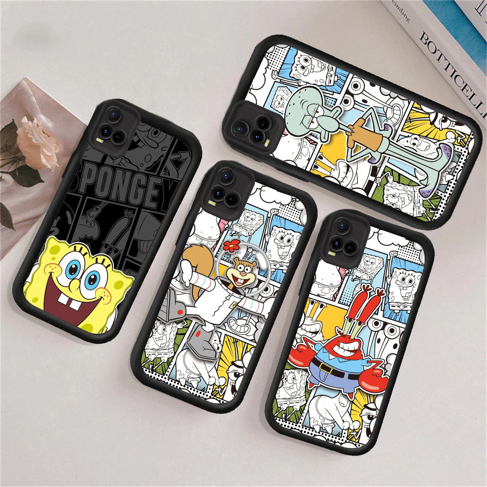 WC43 SpongeBob SquarePants เคสสําหรับ Hp ชุบ VIVO IQOO S1 V20 Y35 Z9 V40 V15 Z9X Y28 V29E Pro 2024 5