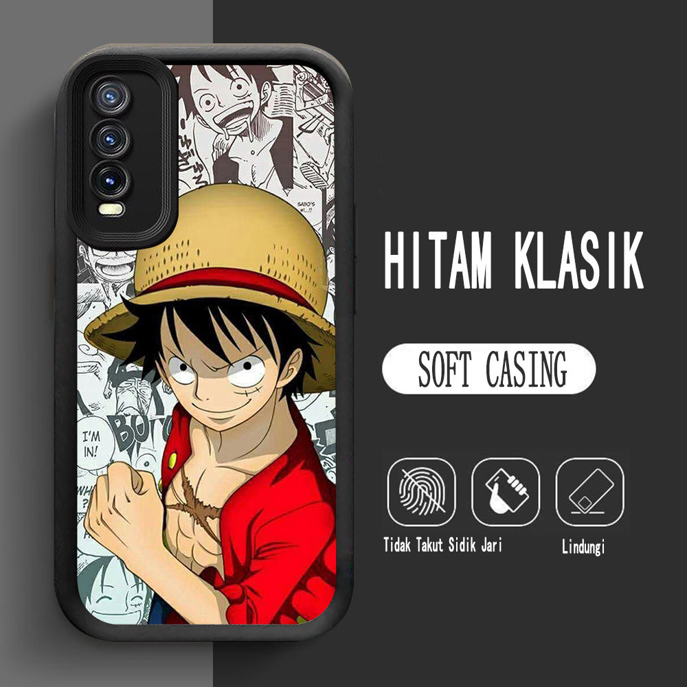 เคสสําหรับ VIVO Y12s Y20i S1 Y20 Pro Y11s Y20s Y66 Soft L-18 One Piece Luffy