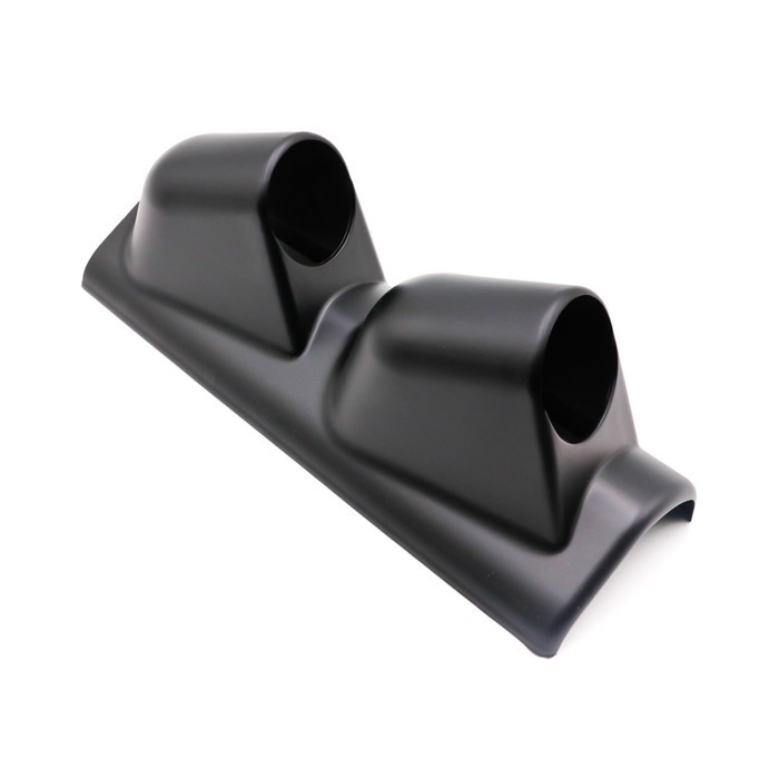 Universal Car 2" 52mm Bracket Pillar Meter Dual Hole Gauge Pod Mount Holder