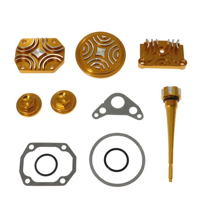 Five Color CNC Aluminum Engine valve Cover For Lifan YX 110 125 140 Engine SSR YCF YX CRF50 XR50 Pi