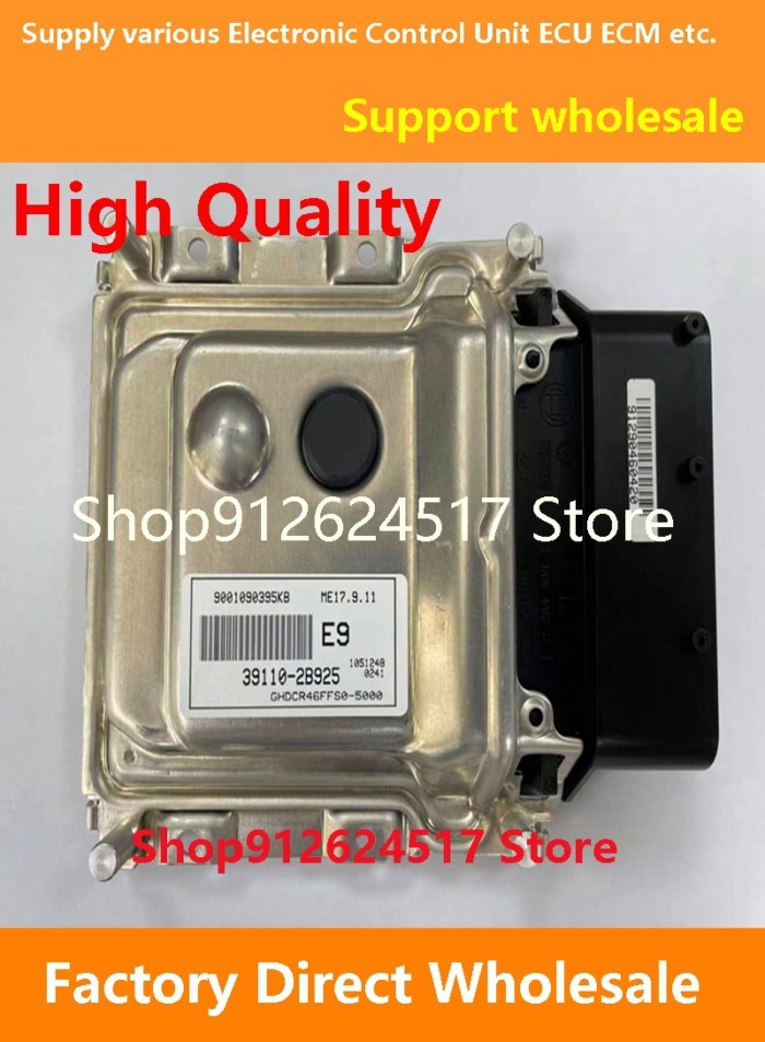 39110-2B925 E9 ECU 39110-2B910 D5/39110-2B927 HEB/39110-2B930 E5 Engine Computer Board ME17.9.11 Co