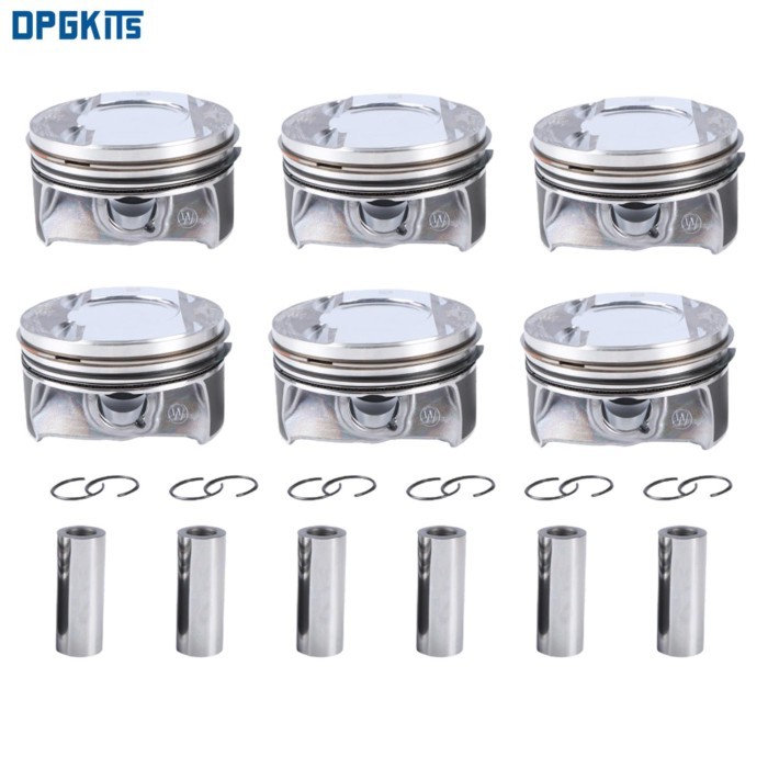 EA839 3.0L Engine Pistons Rings Set 9A710706530 9A710706531 06M198151 For Porsche Audi A6 S4 S5 B9