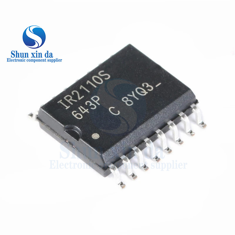 5PCS IR2110S IRS2110S SOP-16 IR2110 IR2110SPBF IR2110STRPBF IRS2110STRPBF สูงและต่ําด้านข้าง IC SMD 
