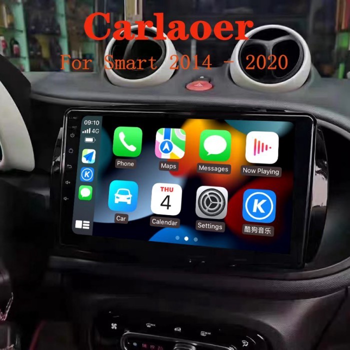 2 din Android Auto Carplay Car Radio Multimedia For Mercedes Smart 453 2014-2020  Car Android Video